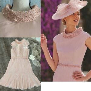 LANTING Tea Length Cocktail Dress